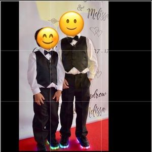 Boys 4pcs. Tuxedo set